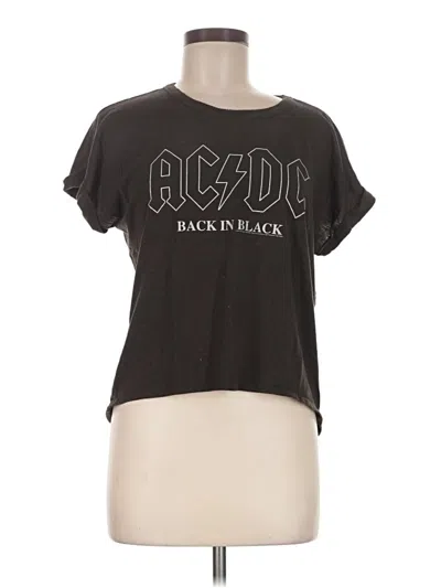 Pre-owned Chaser Short Sleeve T-shirt In Black