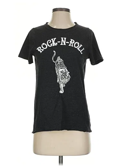 Pre-owned Chaser Short Sleeve T-shirt In Black