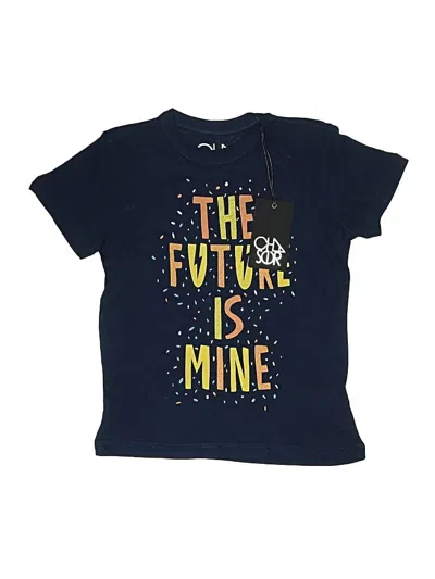 Pre-owned Chaser Kids' Short Sleeve T-shirt In Blue