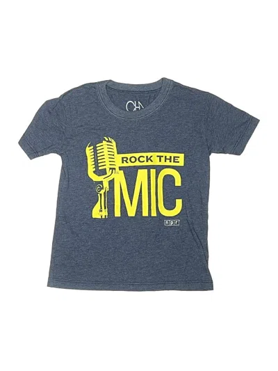 Pre-owned Chaser Kids' Short Sleeve T-shirt In Blue