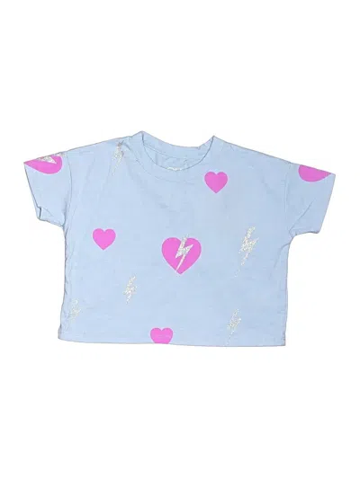 Pre-owned Chaser Kids' Short Sleeve T-shirt In Blue