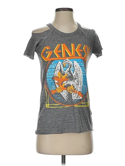 Pre-owned Chaser Short Sleeve T-shirt In Gray