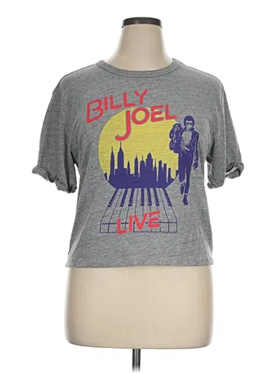 Pre-owned Chaser Short Sleeve T-shirt In Gray