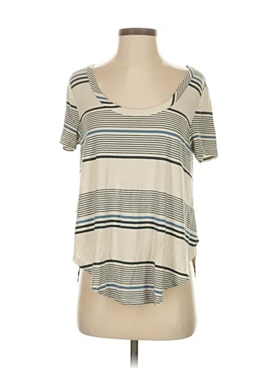 Pre-owned Chaser Short Sleeve T-shirt In Ivory