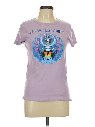 Pre-owned Chaser Short Sleeve T-shirt In Purple