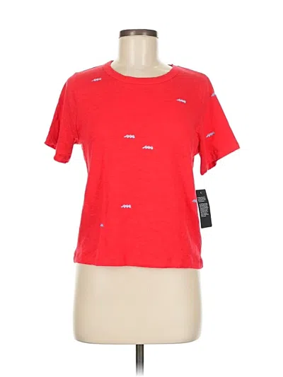 Pre-owned Chaser Short Sleeve T-shirt In Red