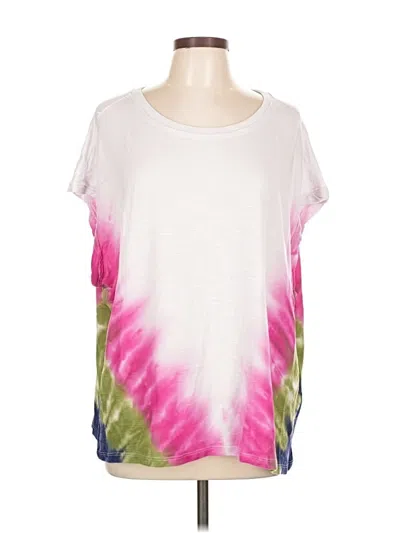 Pre-owned Chaser Short Sleeve T-shirt In White