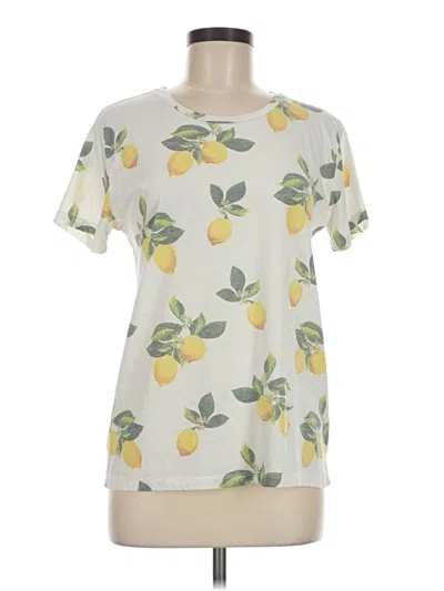 Pre-owned Chaser Short Sleeve T-shirt In Yellow