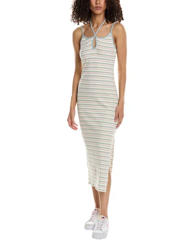 Chaser Sirenuse Midi Dress In Neutral