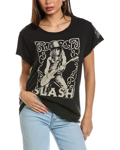 Chaser Slash Guitar T-shirt In Black