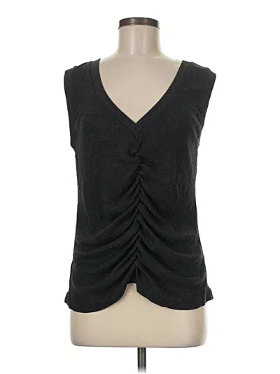 Pre-owned Chaser Sleeveless Blouse In Black
