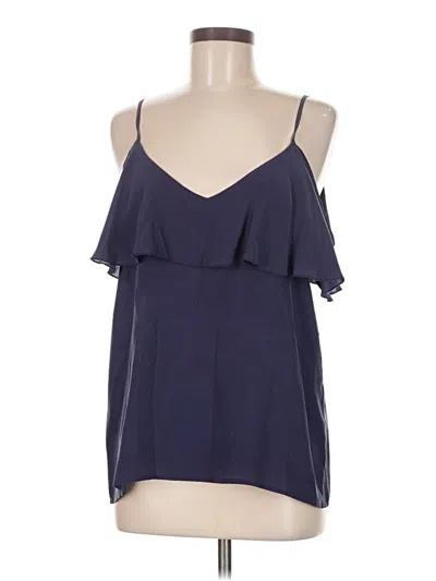 Pre-owned Chaser Sleeveless Blouse In Blue