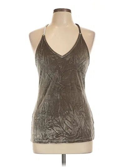 Pre-owned Chaser Sleeveless Blouse In Gray