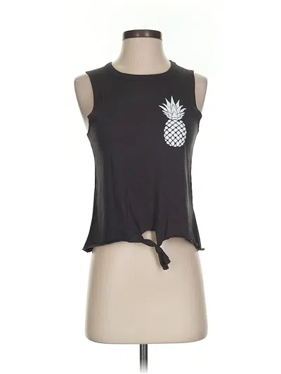 Pre-owned Chaser Sleeveless T-shirt In Black