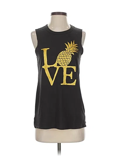 Pre-owned Chaser Sleeveless T-shirt In Black