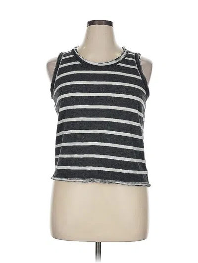 Pre-owned Chaser Sleeveless T-shirt In Gray