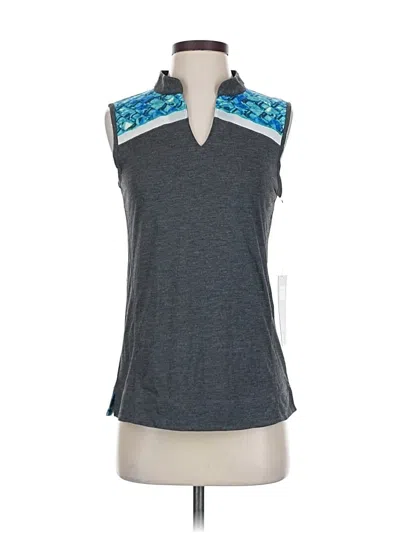 Chaser Sleeveless T-shirt In Gray