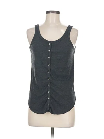 Pre-owned Chaser Sleeveless Top Gray Scoop Neck Tops