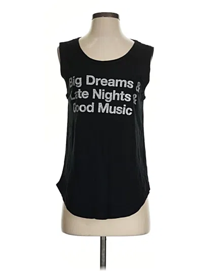 Pre-owned Chaser Sleeveless T-shirt In Black