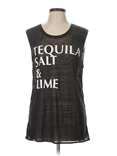 Pre-owned Chaser Sleeveless T-shirt In Black