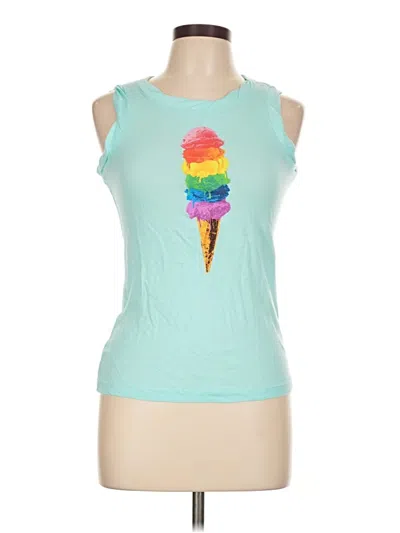 Pre-owned Chaser Sleeveless T-shirt In Blue