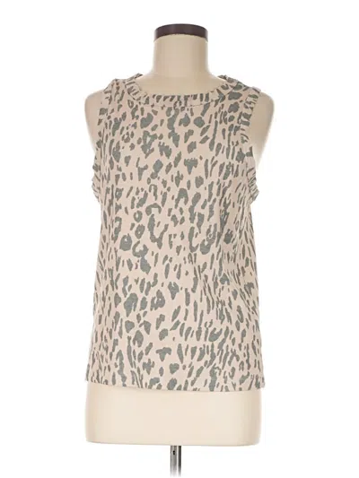 Pre-owned Chaser Sleeveless T-shirt In Brown