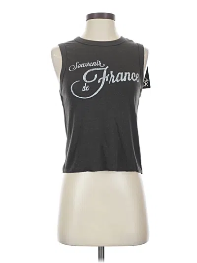 Pre-owned Chaser Sleeveless T-shirt In Gray