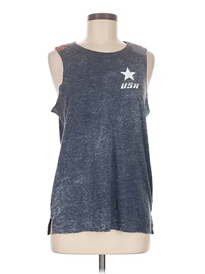 Pre-owned Chaser Sleeveless T-shirt In Gray