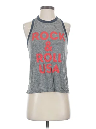 Pre-owned Chaser Sleeveless T-shirt In Gray