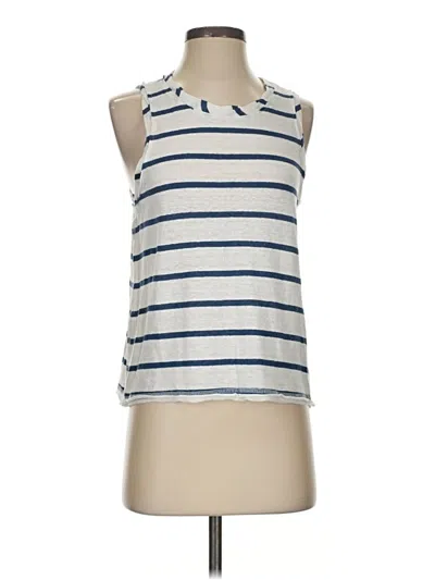 Pre-owned Chaser Sleeveless T-shirt In Ivory