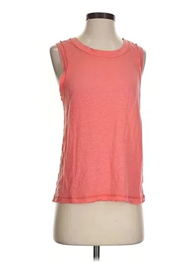 Pre-owned Chaser Sleeveless T-shirt In Orange