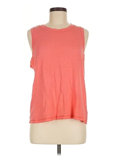 Pre-owned Chaser Sleeveless T-shirt In Orange