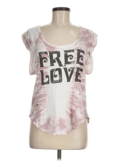 Pre-owned Chaser Sleeveless T-shirt In Pink