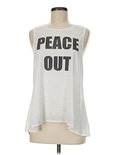 Pre-owned Chaser Sleeveless T-shirt In Silver
