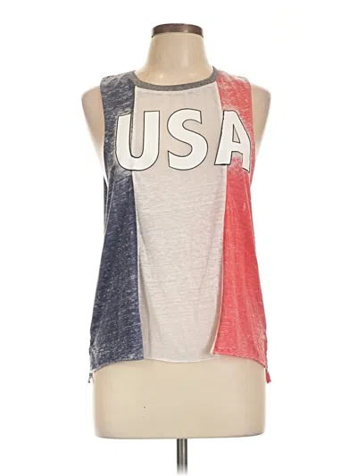 Pre-owned Chaser Sleeveless T-shirt In Silver