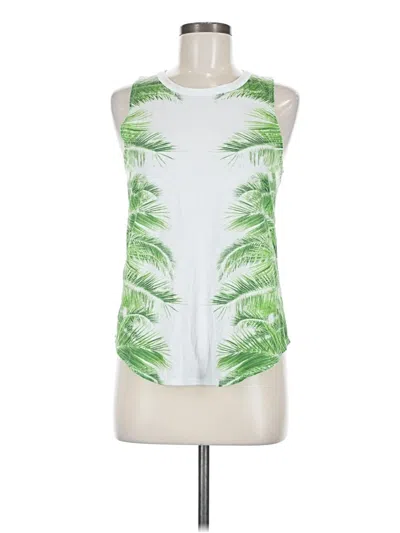 Pre-owned Chaser Sleeveless T-shirt In White