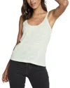 CHASER CHASER SLUB JERSEY STRAPPY DOUBLE SCOOP CAMI