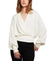 CHASER SOFT GAUGE JERSEY CITY BLOUSE