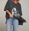 Chaser Sun Records Elvis Graphic Top In Black