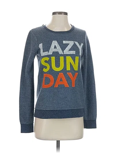 Pre-owned Chaser Sweatshirt In Blue