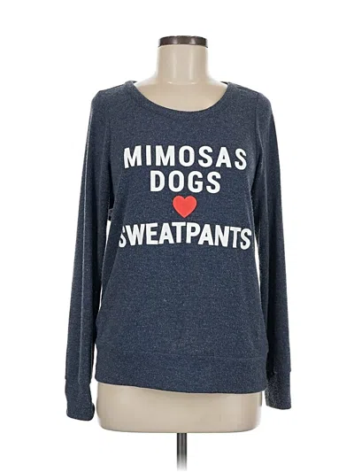 Pre-owned Chaser Sweatshirt In Blue