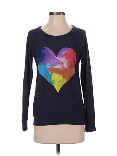 Pre-owned Chaser Sweatshirt In Blue