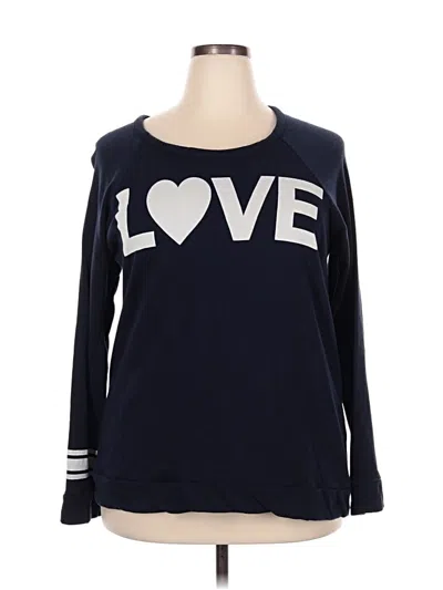 Pre-owned Chaser Sweatshirt In Blue