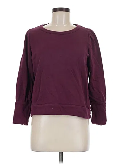 Pre-owned Chaser Sweatshirt In Burgundy