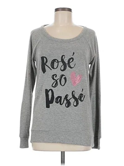 Pre-owned Chaser Sweatshirt In Gray