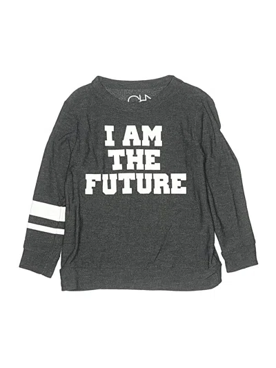 Pre-owned Chaser Kids' Sweatshirt In Gray