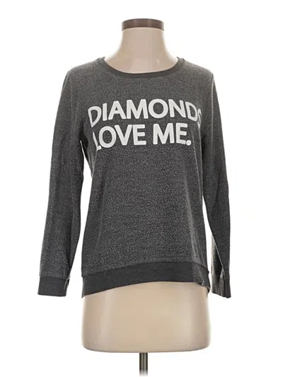Pre-owned Chaser Sweatshirt In Gray