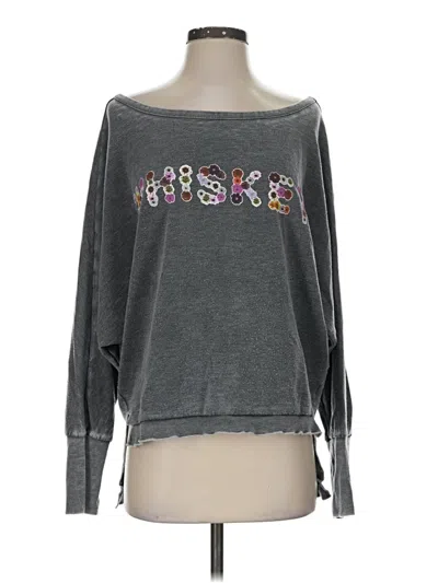 Pre-owned Chaser Sweatshirt In Gray
