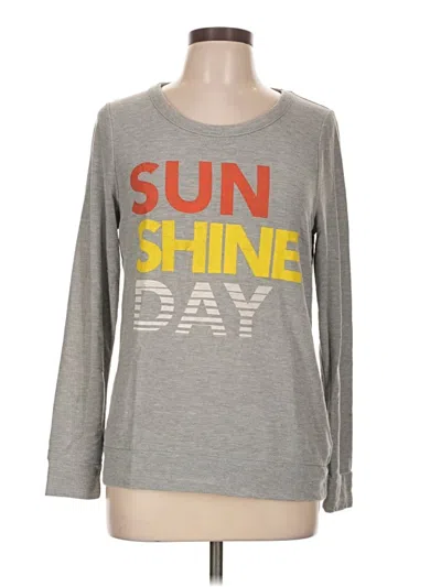 Pre-owned Chaser Sweatshirt In Gray