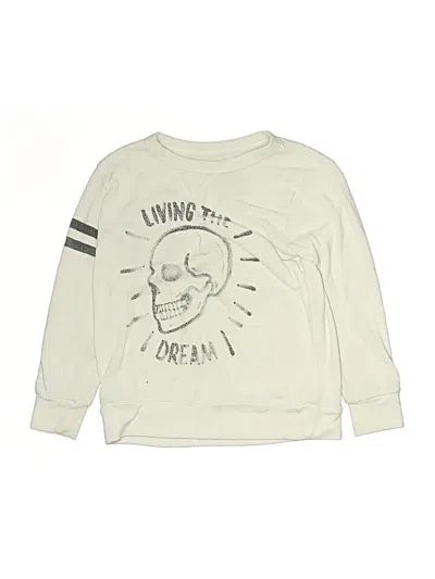 Pre-owned Chaser Kids' Sweatshirt In Ivory